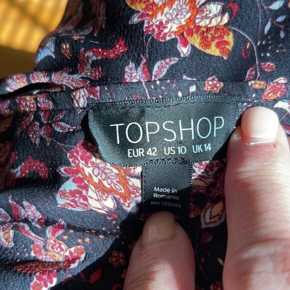 TopShop One Shoulder Dress - Hi-Lo Hem - Picture 11 of 11